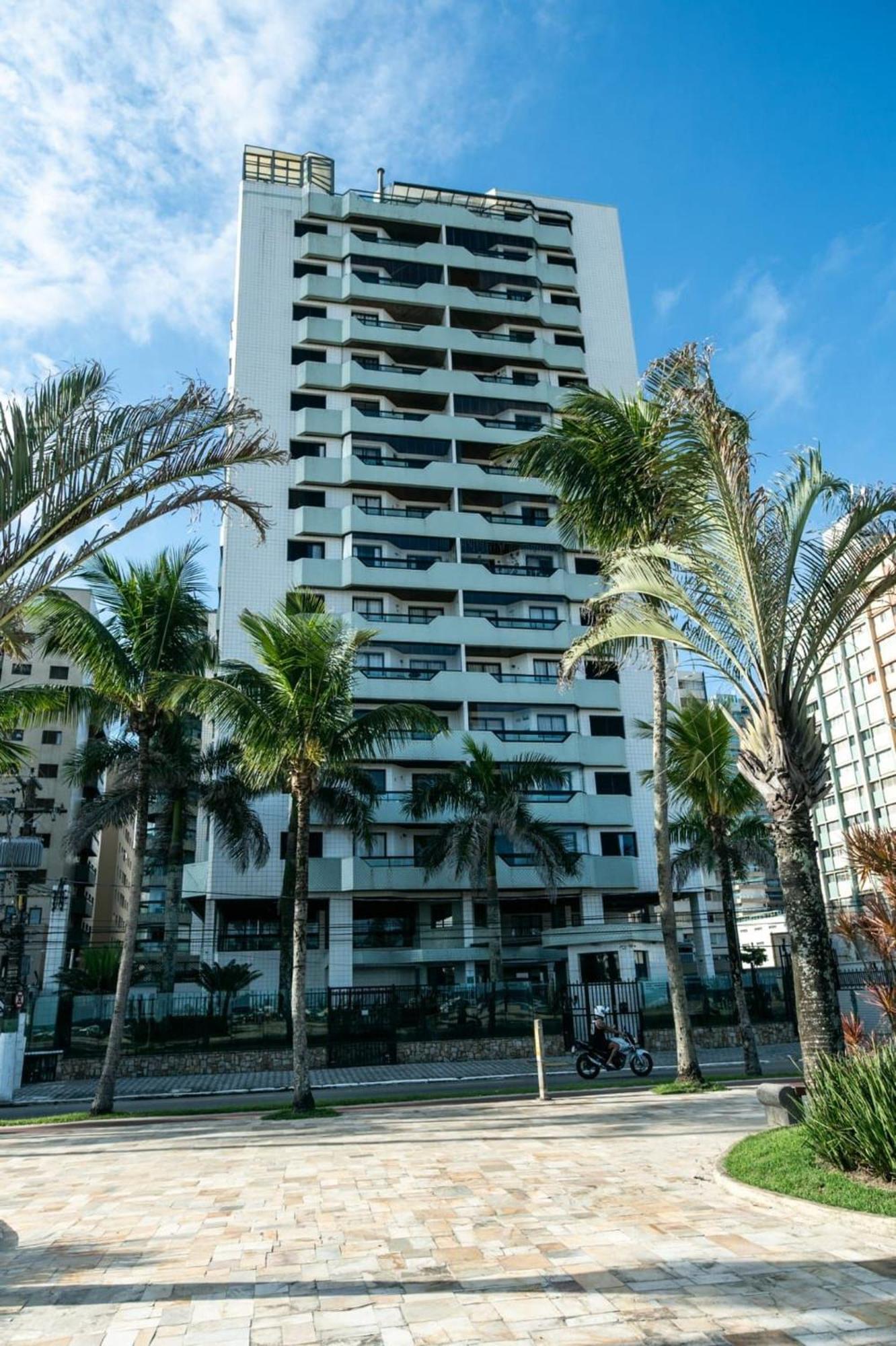 Frente Vista Mar Com Varanda Wi Fi 300Mbps E 10M Da Praia Da Tupi - Estacionamento Gratuito Πράια Γκράντε Εξωτερικό φωτογραφία