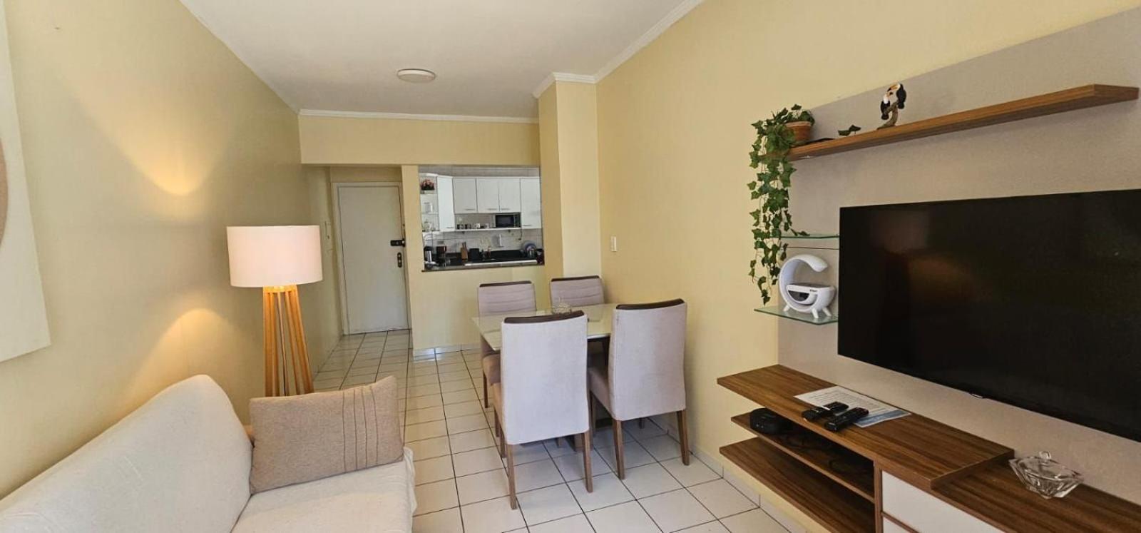Frente Vista Mar Com Varanda Wi Fi 300Mbps E 10M Da Praia Da Tupi - Estacionamento Gratuito Πράια Γκράντε Εξωτερικό φωτογραφία